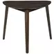 Rex Walnut Guitar Pick Corner Dining Room Set