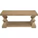 Dory Sand Rectangular Coffee Table with Casters