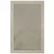 Glaze Bezel Rectangular Glass Top End Table