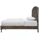Rex Walnut King Panel Bed