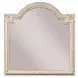 Southbury Parchment and Fossil 8 Drawer Bureau with Mirror