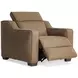 Flynn Tan Leather Upholstered Power Motion Chair