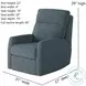 Mimi Athens Pond Power Headrest Rocker Recliner