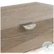 Aventura Marcona 1 Drawer Nightstand with Metal Frame and USB Charging