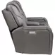 Daniel Gray Triple Power Reclining 77" Loveseat with USB Charging
