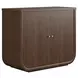 Verge Handcrafted Walnut and Cream Upholstered Panel Bedroom Set