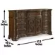 Royale Brown 9 Drawer Dresser and Mirror