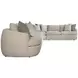 Jules Beige 5 Piece Sectional