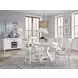 Harborwick White Dove 66" Extendable Oval Dining Table