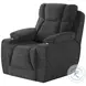 Challenger Brady Charcoal Power Headrest Wall Hugger Big Mans Recliner