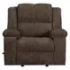 Bronco Plush Umber Rocker Recliner