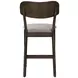 Rex Walnut Rectangular Counter Height Dining Room Set