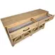 Coventry Honey Maple 4 Glass Door Buffet with LED