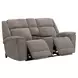 Colton Branson Tweed Zero Gravity Triple Power Reclining Living Room Set with LED and USB Charging
