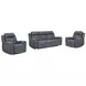 Maveric Bette Lapis 91" Zero Gravity Triple Power Reclining Sofa with Drop Down Table and USB Charging