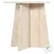 Fusion Travertine Marble Cirque End Table