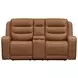Napa Wrangler Clay Leather Triple Reclining Living Room Set