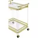 Aerin Gold Server Cart