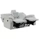 Chablis Mist Gray Reclining Living Room Set with USB Charging