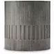 Miramar Dark Charcoal Outdoor Drum End Table