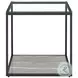 Finney Grey End Table