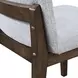 Kody Stone Gray Upholstered Dining Chair Set of 2
