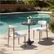 Gazebo Walnut Outdoor Dining Table