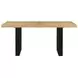 Magnolia Brown 96" Extendable Rectangular Counter Height Table