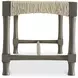 Palma Light And Rustic Grey Bench