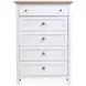 Windmill Harbour White Whisp and Sand Panel Bedroom Set