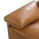 Jericho Rich Toffey Brown Leather 5 Piece Modular Power Reclining Sectional with Power Headrest