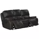Brookings Charcoal 88" Reclining Sofa
