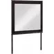 Henry Espresso 6 Drawer Dresser and Rectangular Mirror