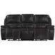 Brookings Charcoal 88" Reclining Sofa
