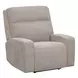 Traxton Jasper Taupe Zero Gravity Triple Power Recliner with USB Charging