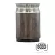 Commerce And Market Dark Brown Black And White Jacobs Ladder End Table