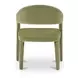 Martens Green Upholstered Dining Chair