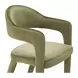 Martens Green Upholstered Dining Chair