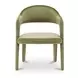Martens Green Upholstered Dining Chair