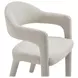 Martens Beige Performance Fabric Upholstered Dining Chair