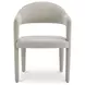 Martens Beige Performance Fabric Upholstered Dining Chair