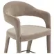 Martens Camel Upholstered Counter Height Stool