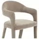 Martens Camel Upholstered Bar Stool