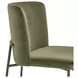 Early Green Upholstered Dining Chair Set of 2