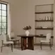 Early Beige Performance Fabric Upholstered Dining Chair Set of 2