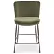 Early Green Upholstered Counter Height Stool