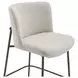 Early Beige Performance Fabric Upholstered Counter Height Stool