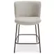 Early Beige Performance Fabric Upholstered Counter Height Stool