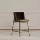 Early Green Upholstered Bar Stool