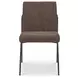 Danny Dark Brown Upholstered Dining Chair Set of 2